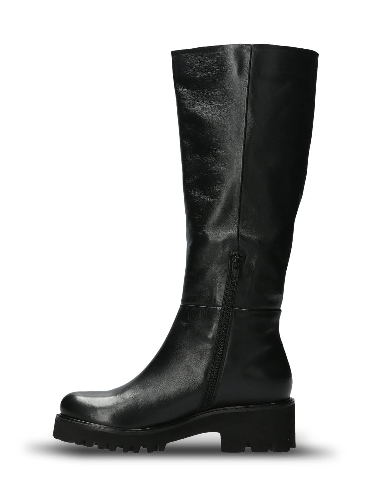 Bota Cuero Mujer Blissful Negro