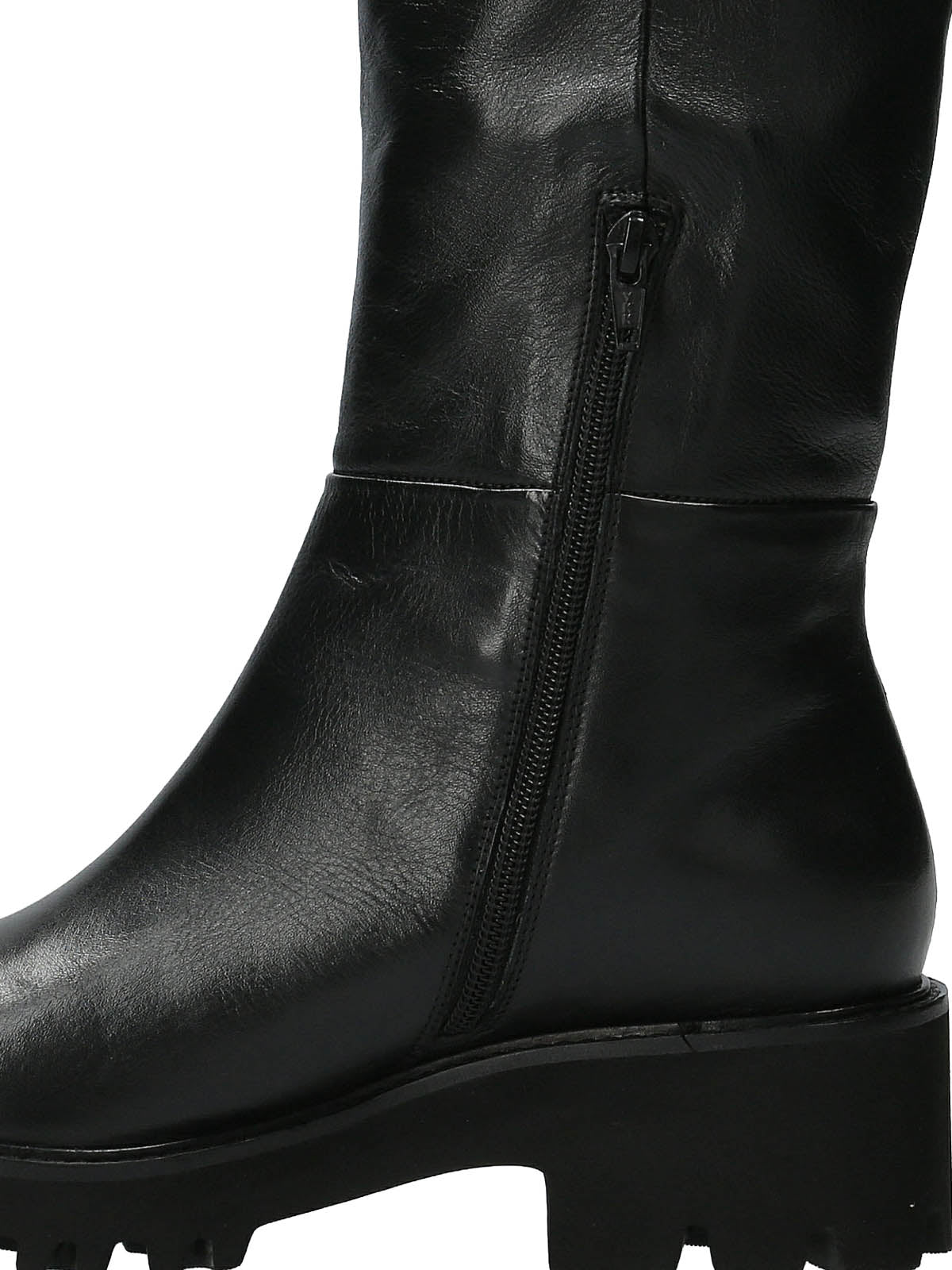 Bota Cuero Mujer Blissful Negro