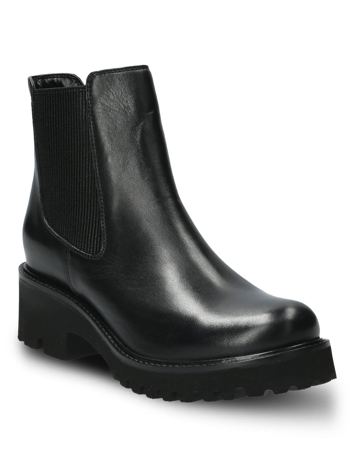 Botín Cuero Mujer Cassia Negro