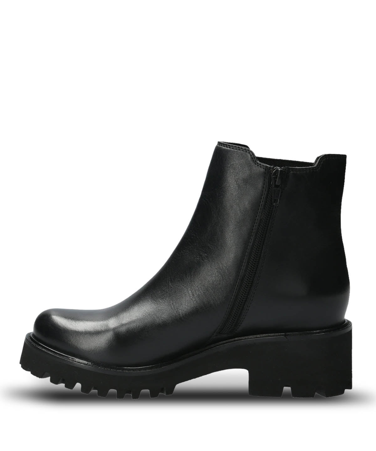 Botín Cuero Mujer Cassia Negro