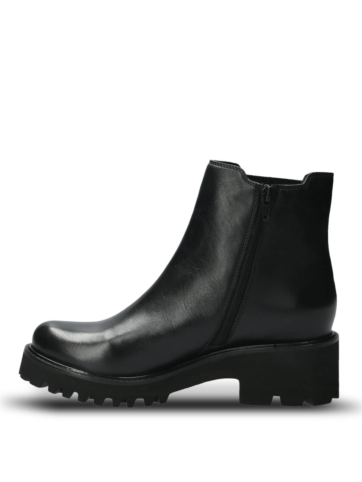 Botín Cuero Mujer Cassia Negro
