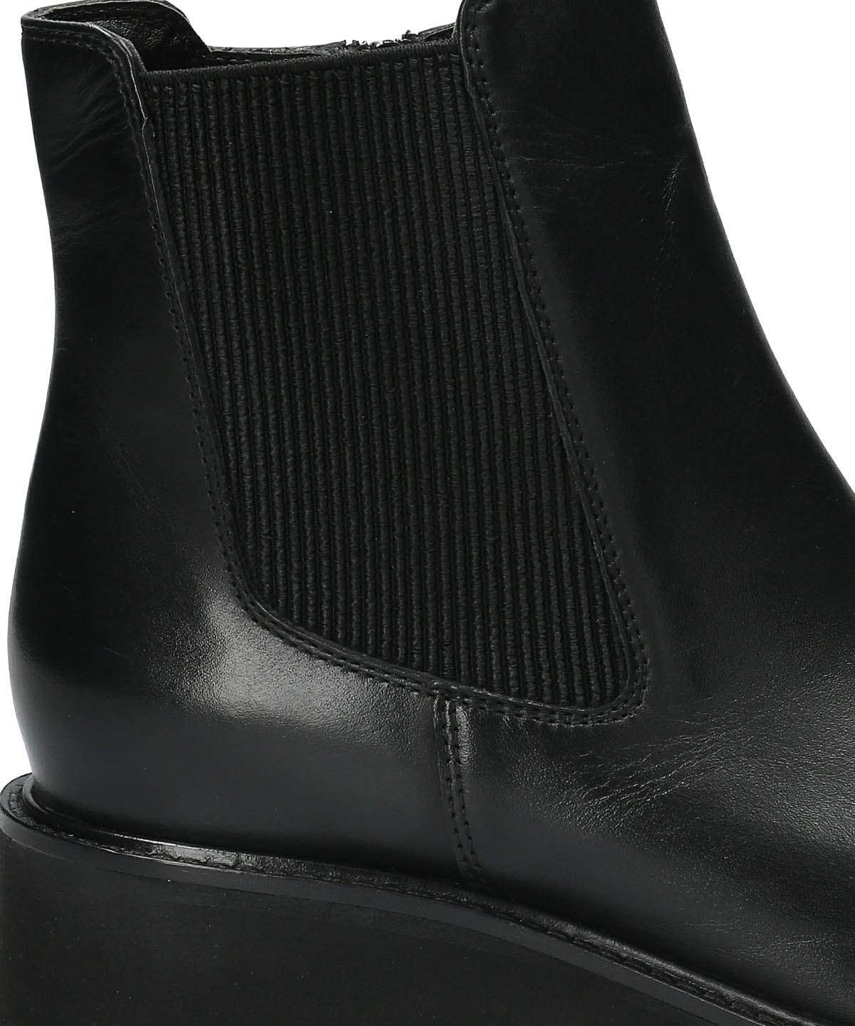 Botín Cuero Mujer Cassia Negro