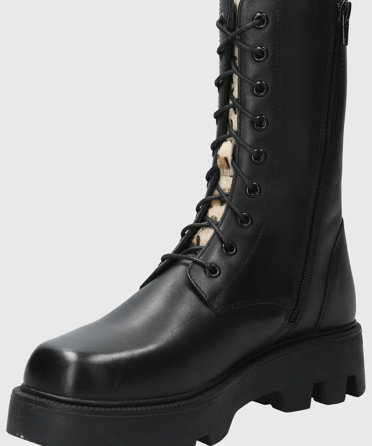 Botín Cuero Mujer Hailee Negro-Hush Puppies Chile