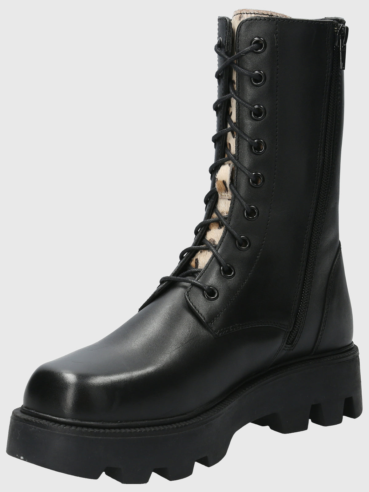 Botín Cuero Mujer Hailee Negro-Hush Puppies Chile