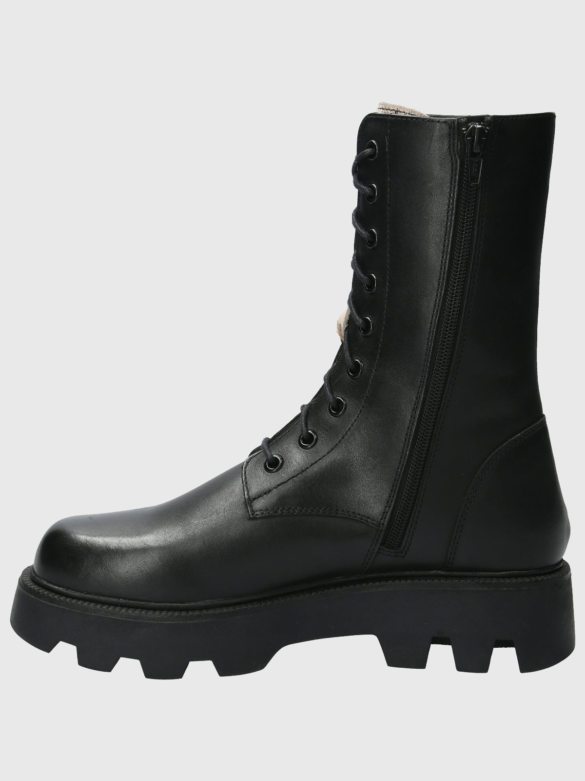 Botín Cuero Mujer Hailee Negro-Hush Puppies Chile