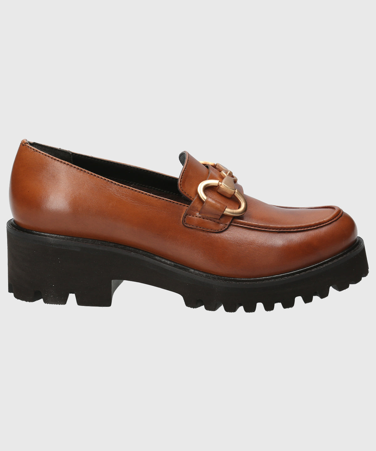 Mocasín Cuero Mujer Lani Café-Hush Puppies Chile