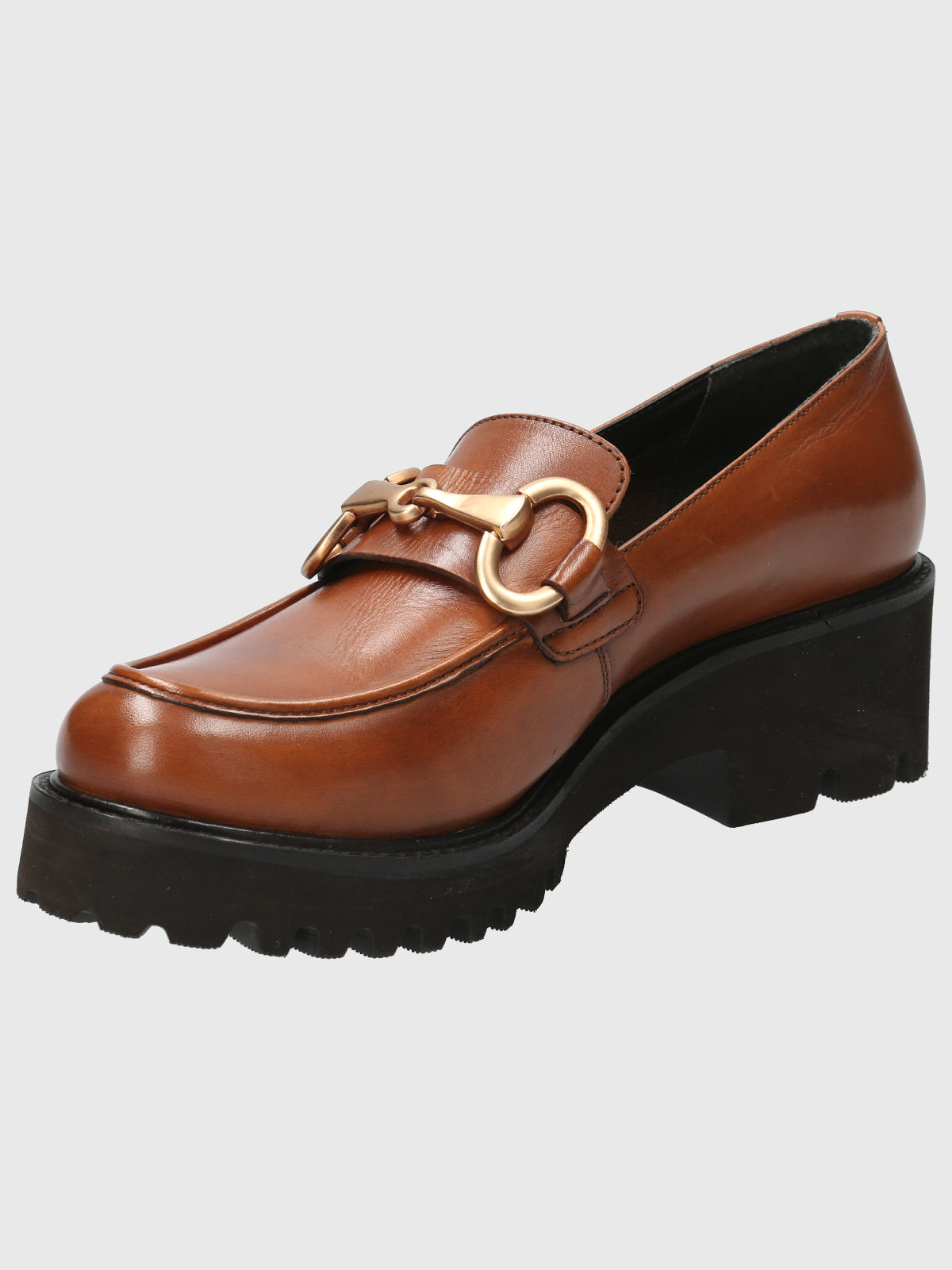 Mocasín Cuero Mujer Lani Café-Hush Puppies Chile