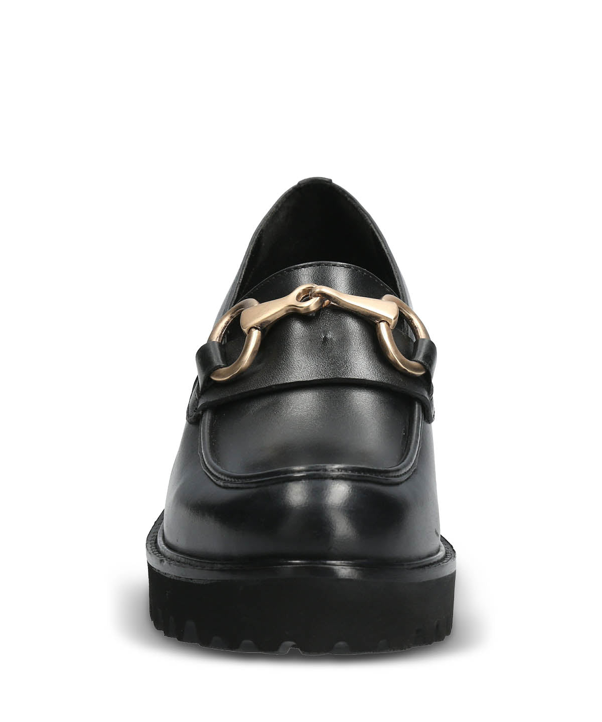 Mocasín Cuero Mujer Lani Negro