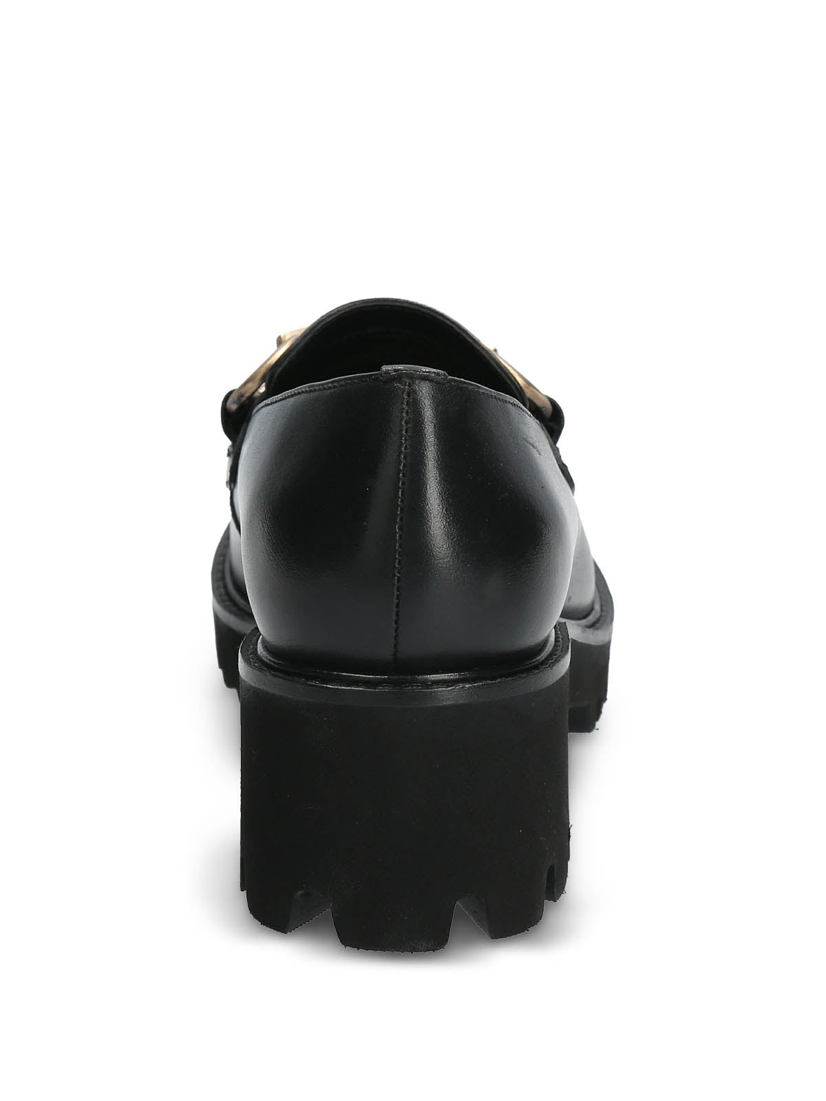 Mocasín Cuero Mujer Lani Negro
