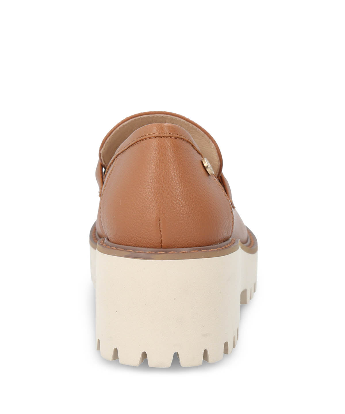 Mocasin Cuero Mujer Lani Café Claro