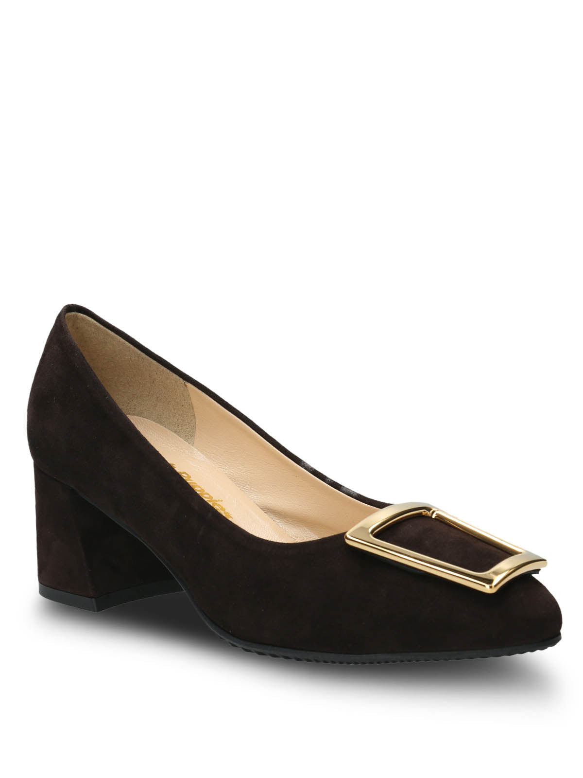 Zapato Brunate Cuero Mujer Biella Café