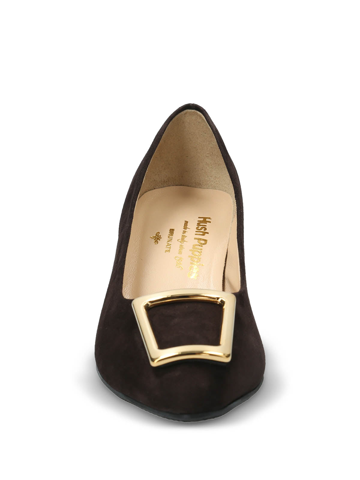 Zapato Brunate Cuero Mujer Biella Café