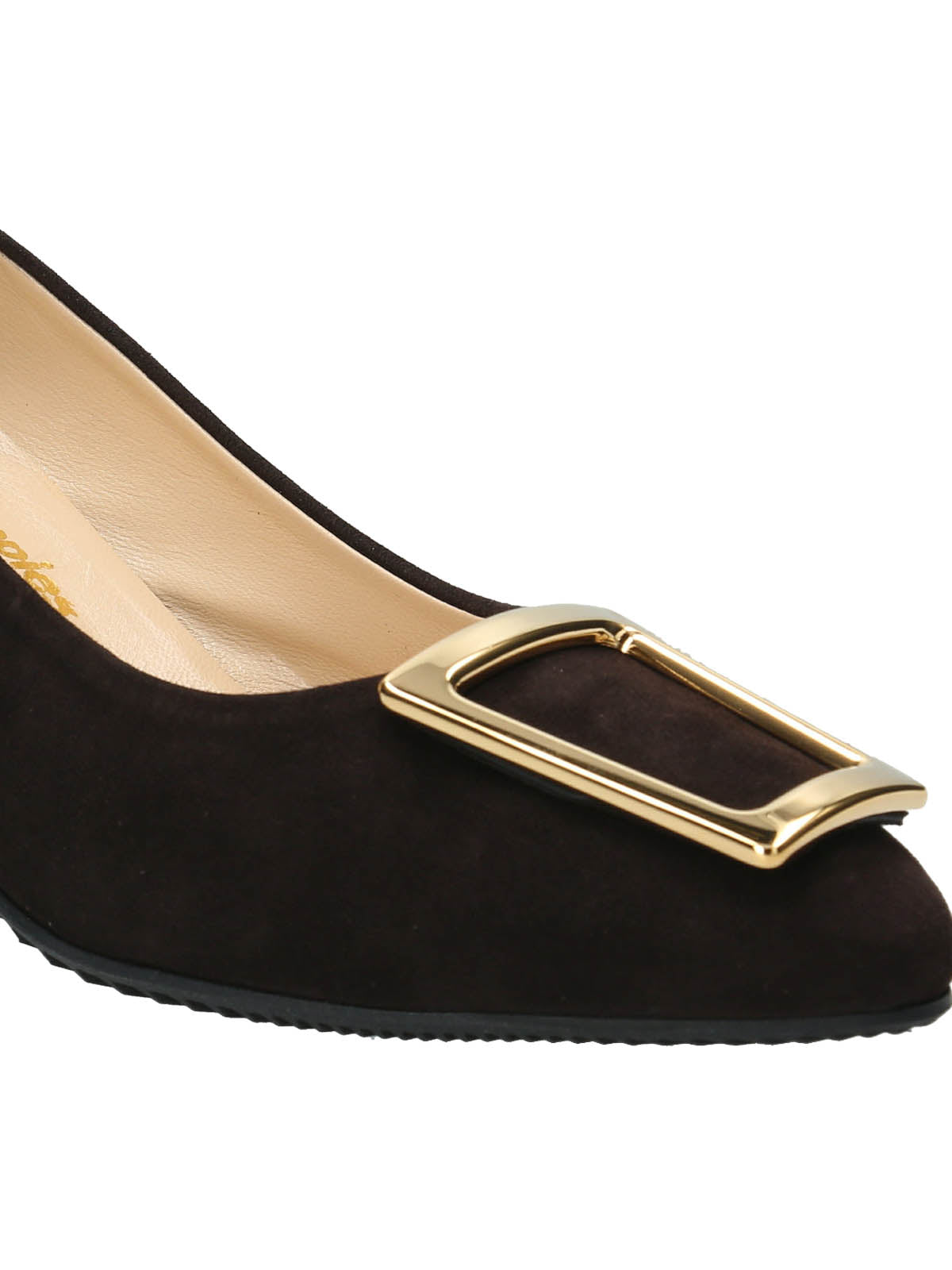Zapato Brunate Cuero Mujer Biella Café