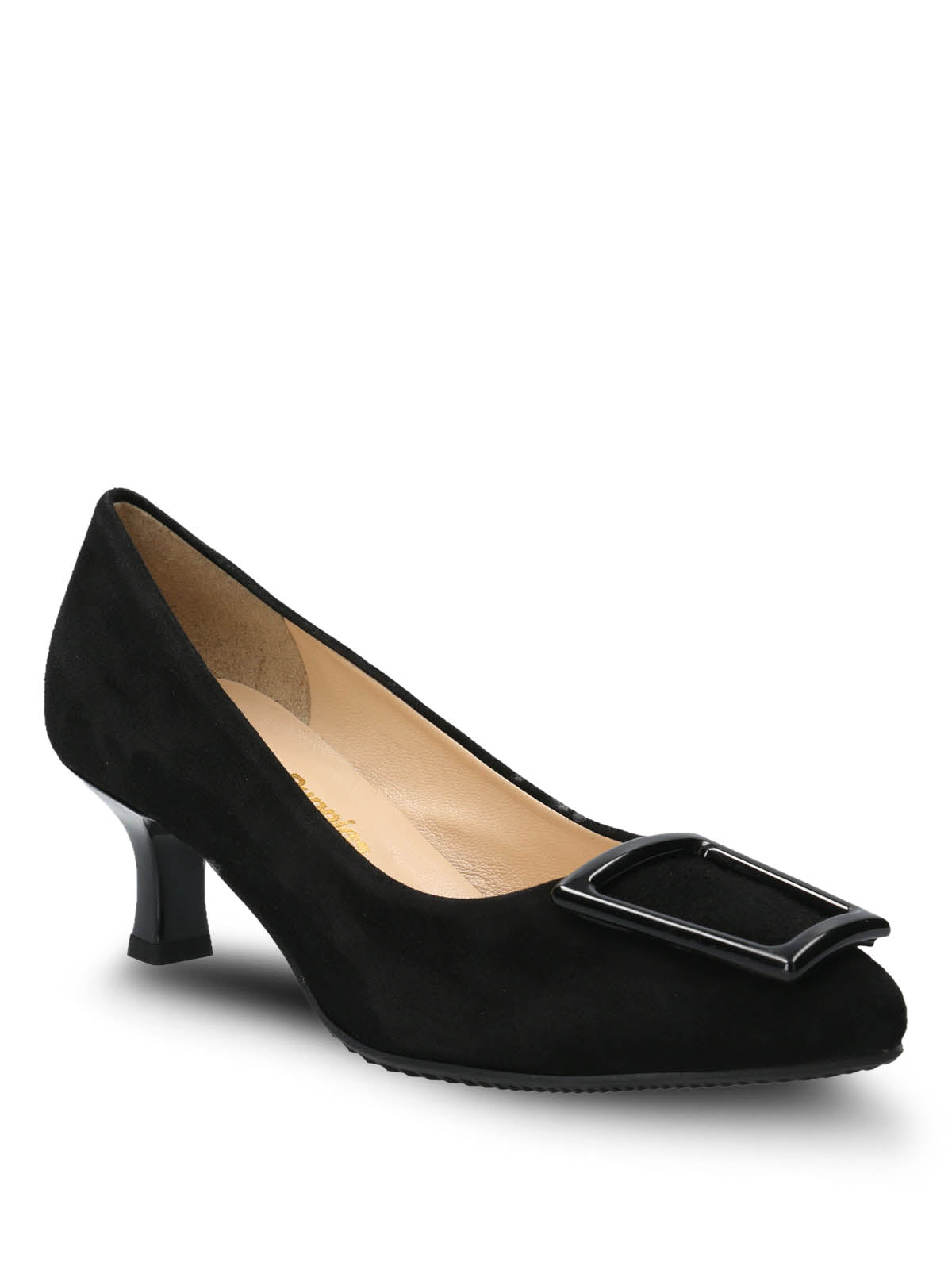 Zapato Brunate Cuero Mujer Branca Negro