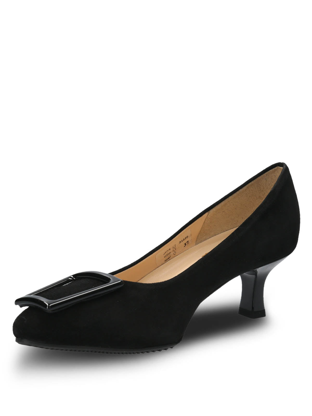 Zapato Brunate Cuero Mujer Branca Negro