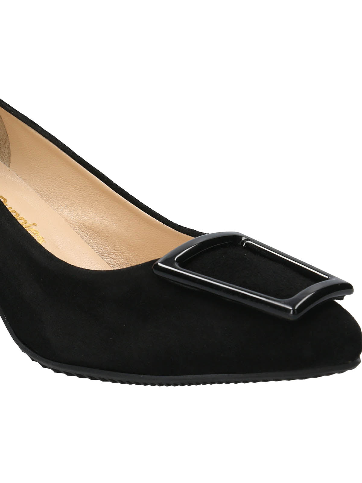 Zapato Brunate Cuero Mujer Branca Negro