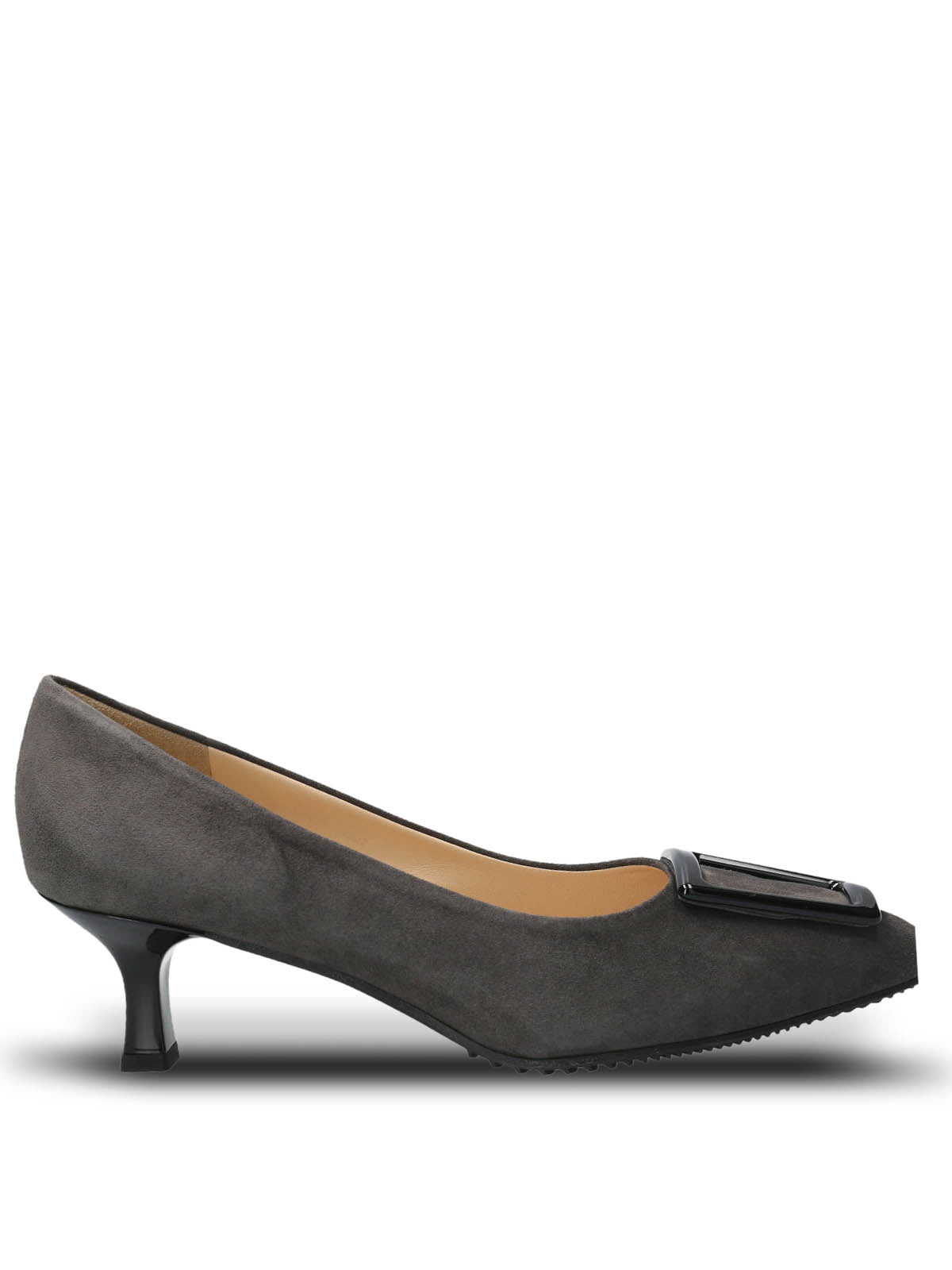 Zapato Brunate Cuero Mujer Branca Gris