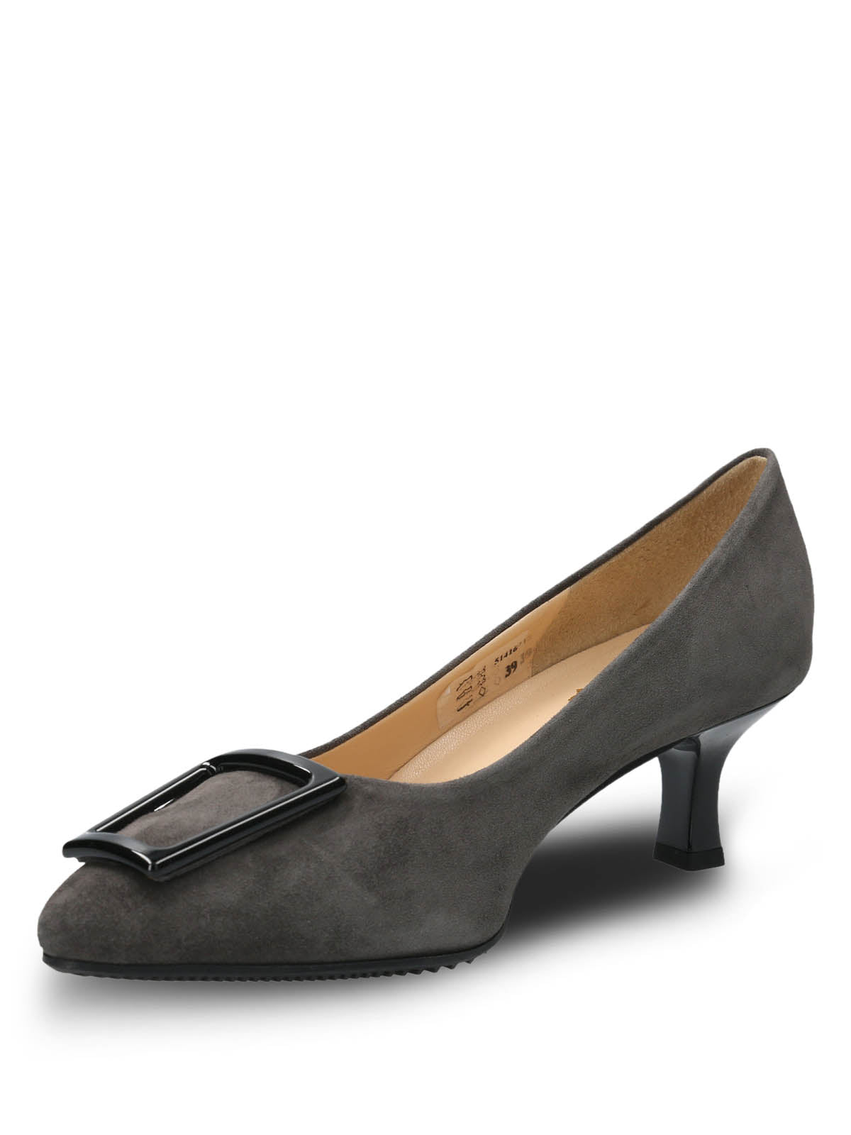 Zapato Brunate Cuero Mujer Branca Gris