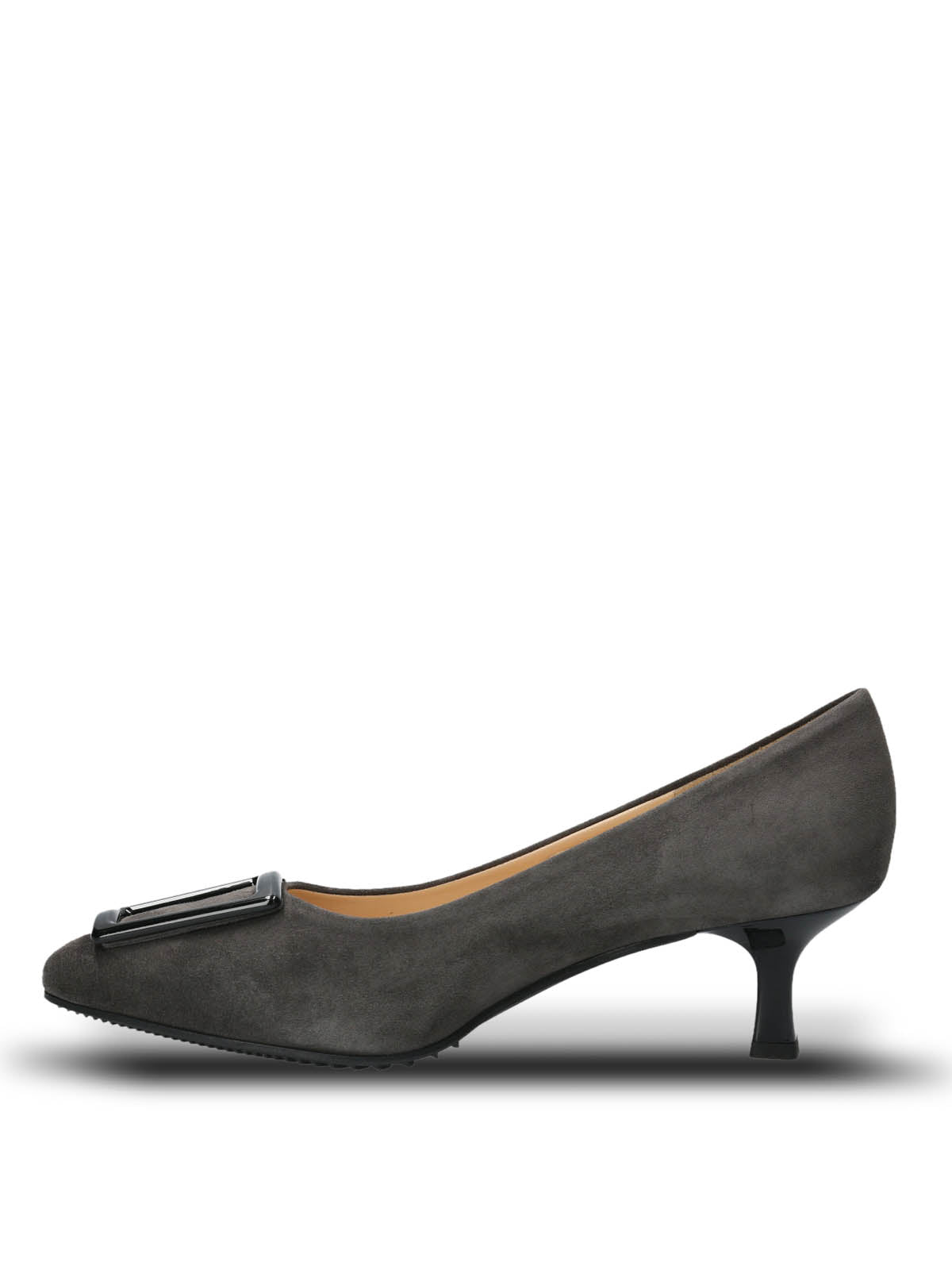 Zapato Brunate Cuero Mujer Branca Gris