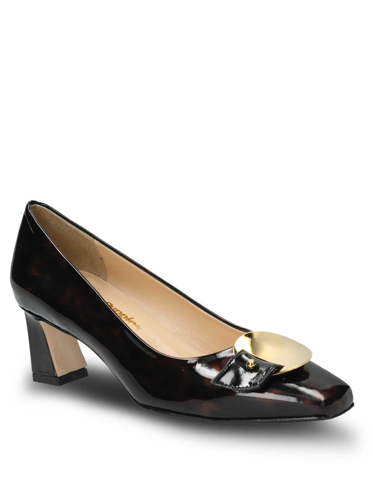 Zapato Brunate Cuero Mujer Mortizza Café