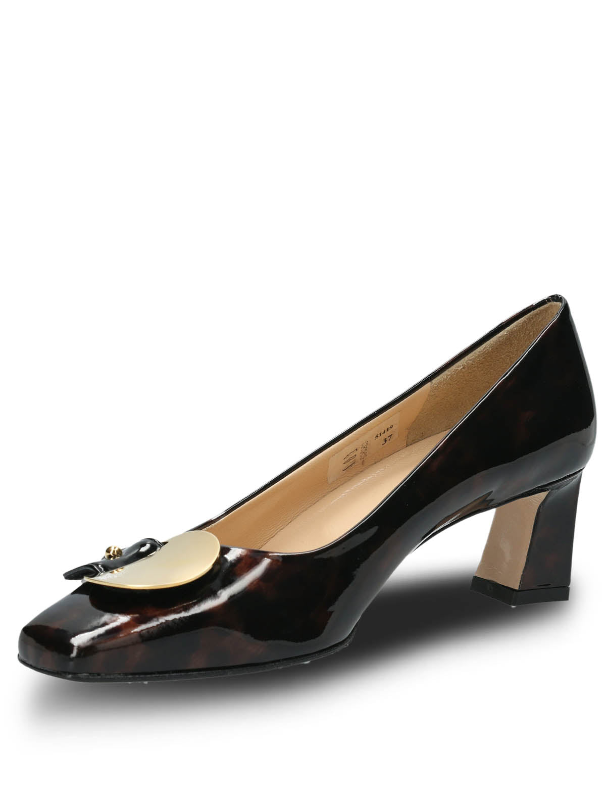 Zapato Brunate Cuero Mujer Mortizza Café