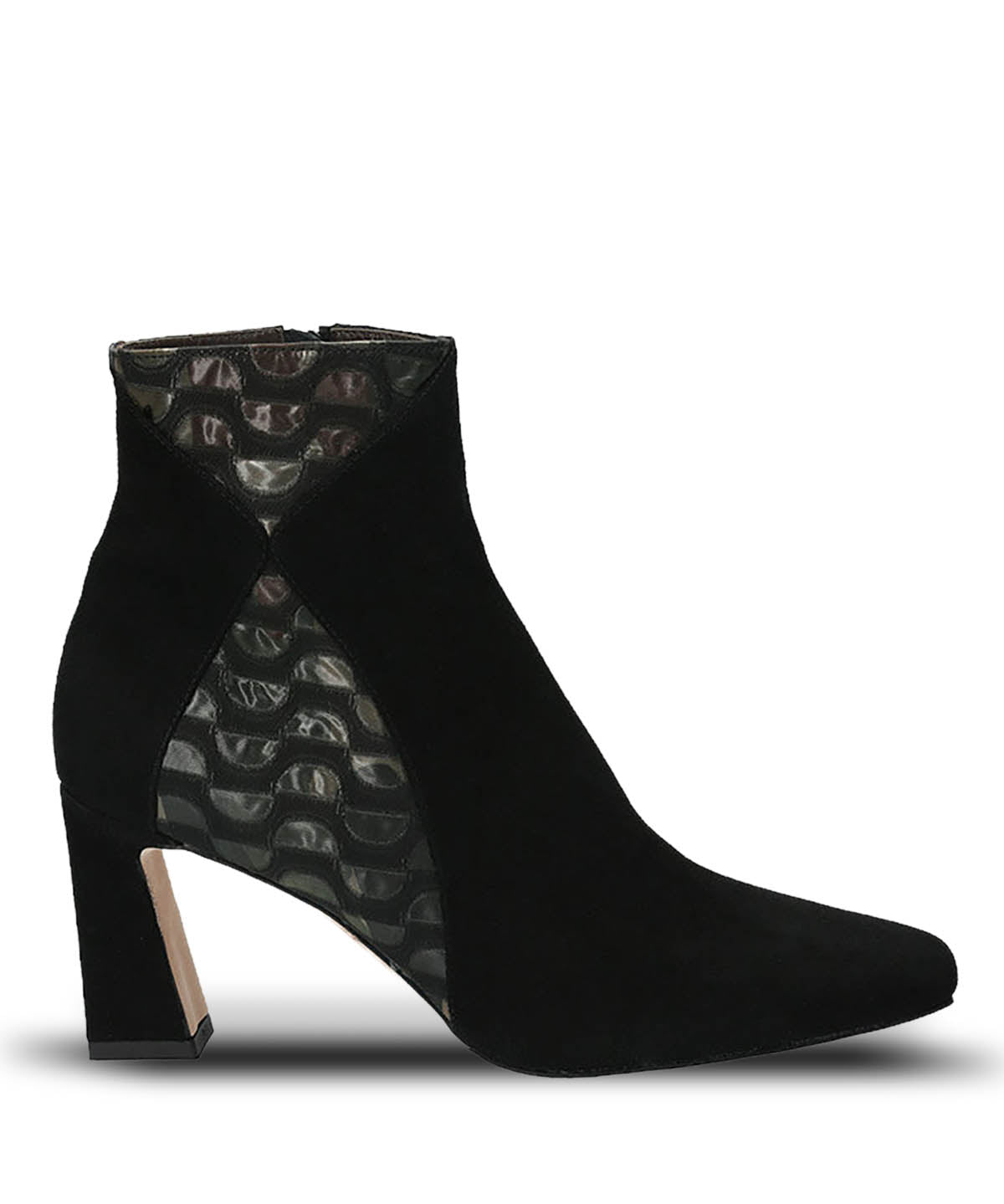 Botin Brunate Cuero Mujer Parma Negro