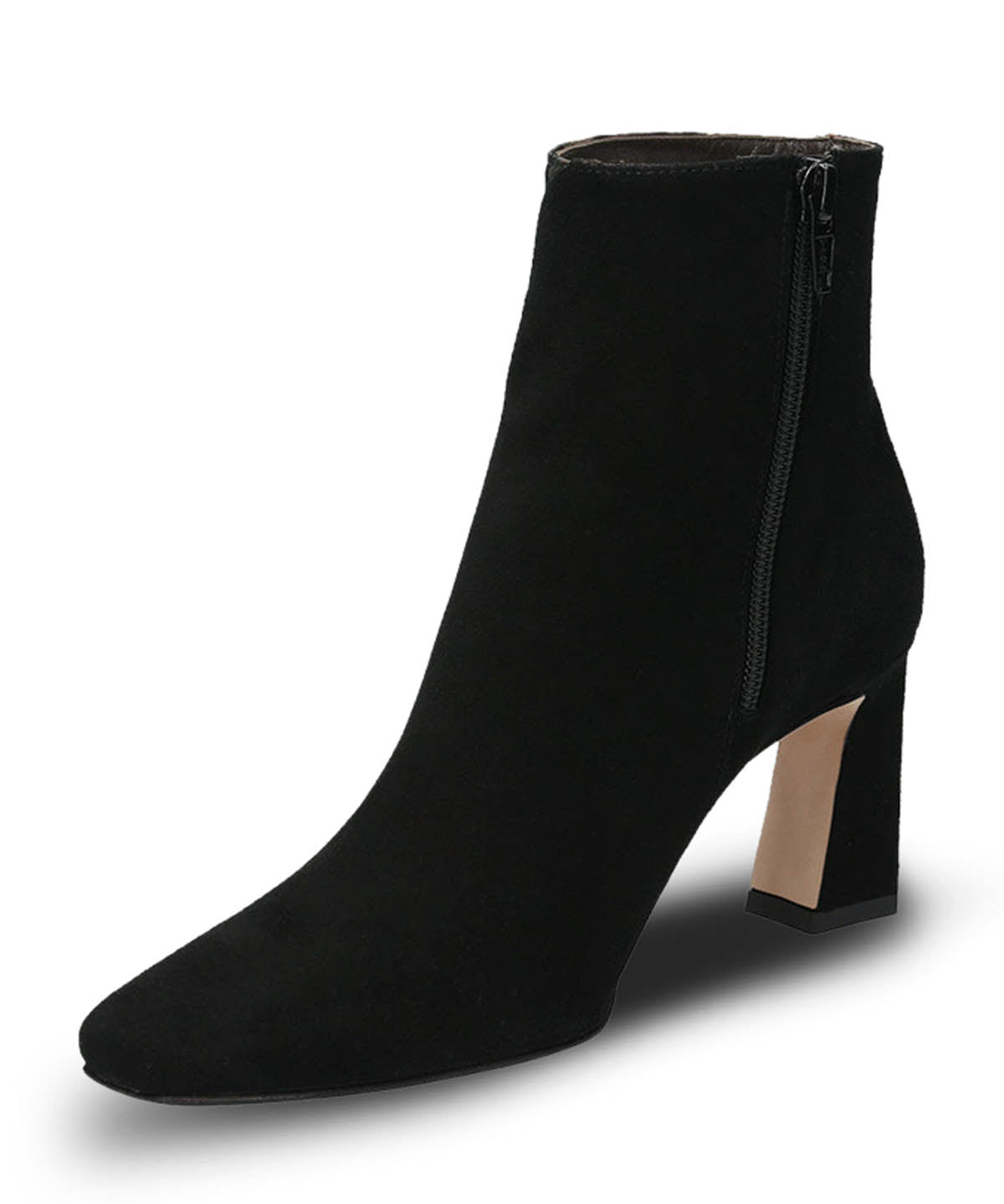 Botin Brunate Cuero Mujer Parma Negro