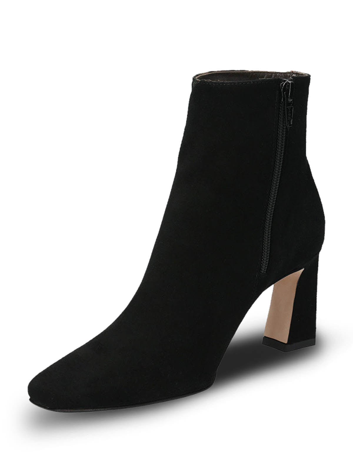 Botin Brunate Cuero Mujer Parma Negro