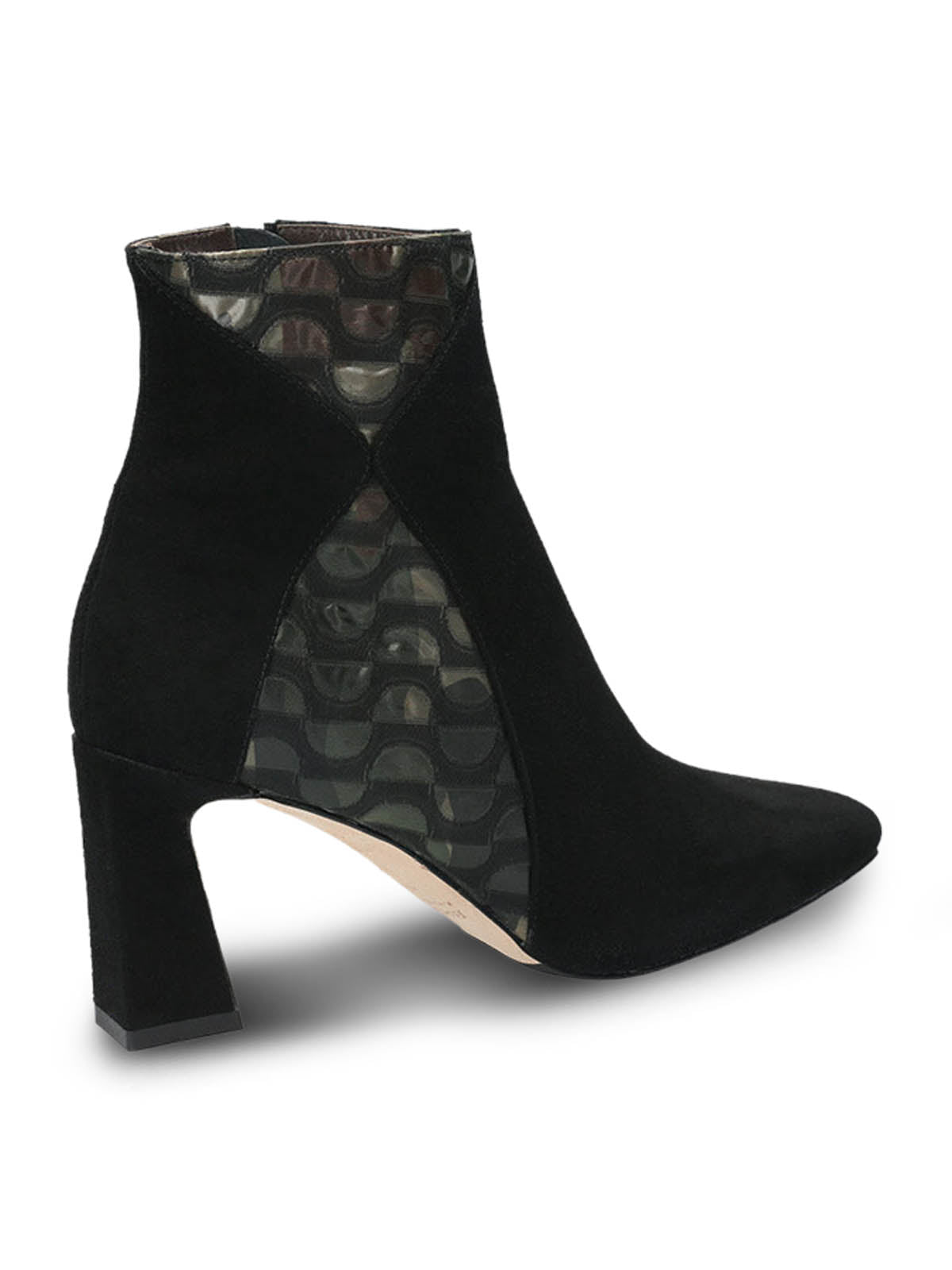 Botin Brunate Cuero Mujer Parma Negro