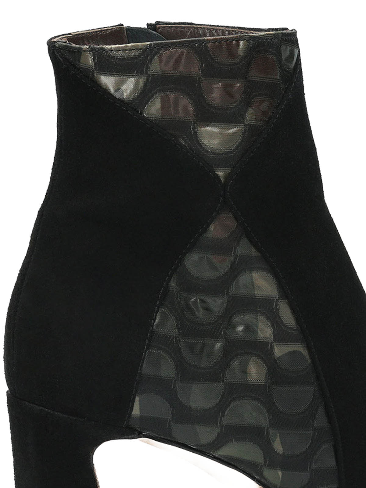 Botin Brunate Cuero Mujer Parma Negro