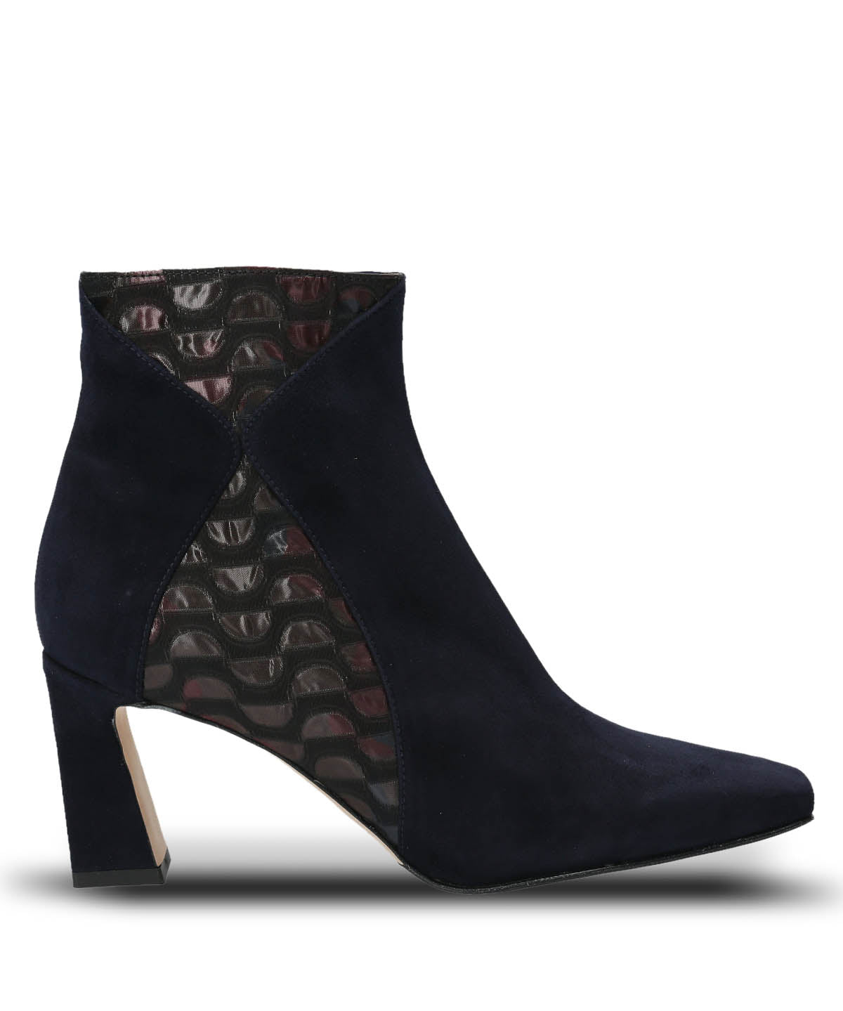 Botin Brunate Cuero Mujer Parma Azul