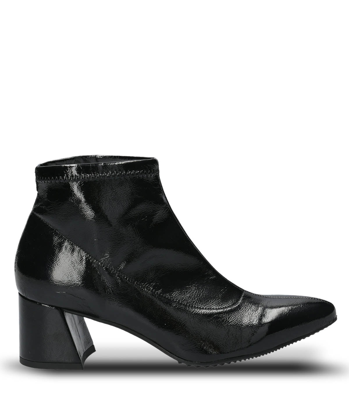 Botin Brunate Cuero Mujer Padua Negro