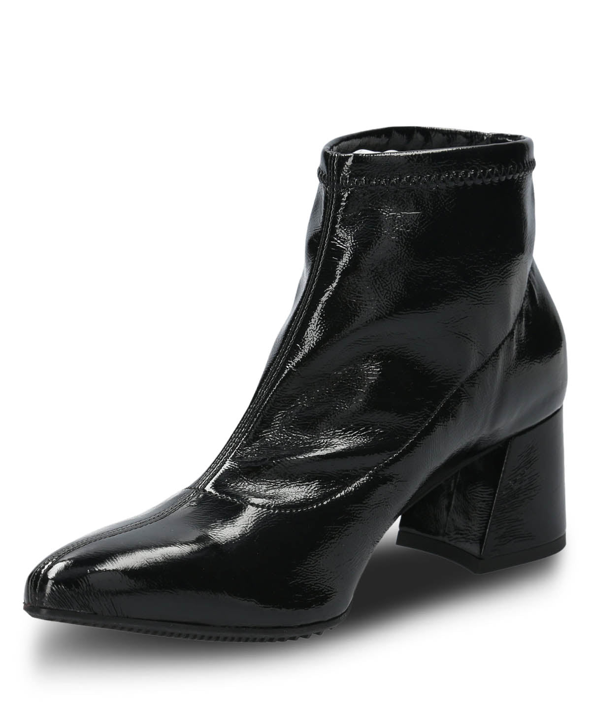 Botin Brunate Cuero Mujer Padua Negro