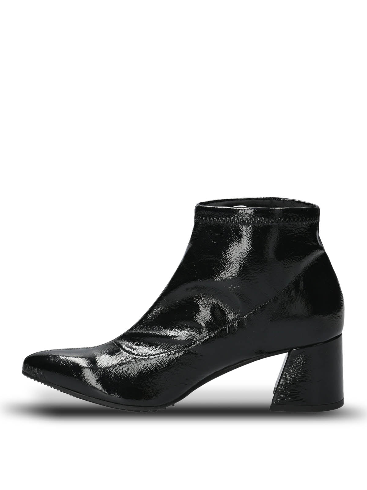 Botin Brunate Cuero Mujer Padua Negro