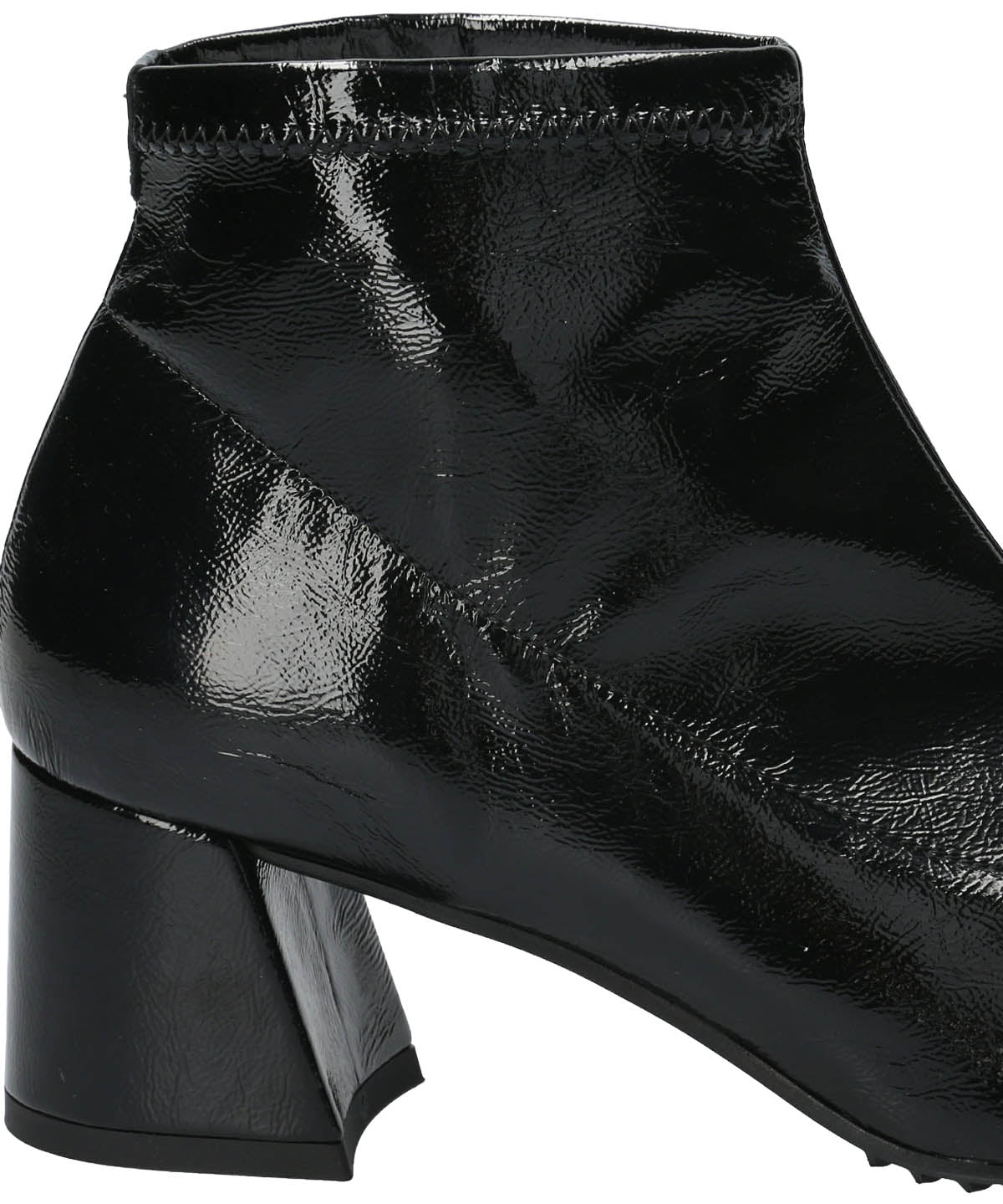 Botin Brunate Cuero Mujer Padua Negro