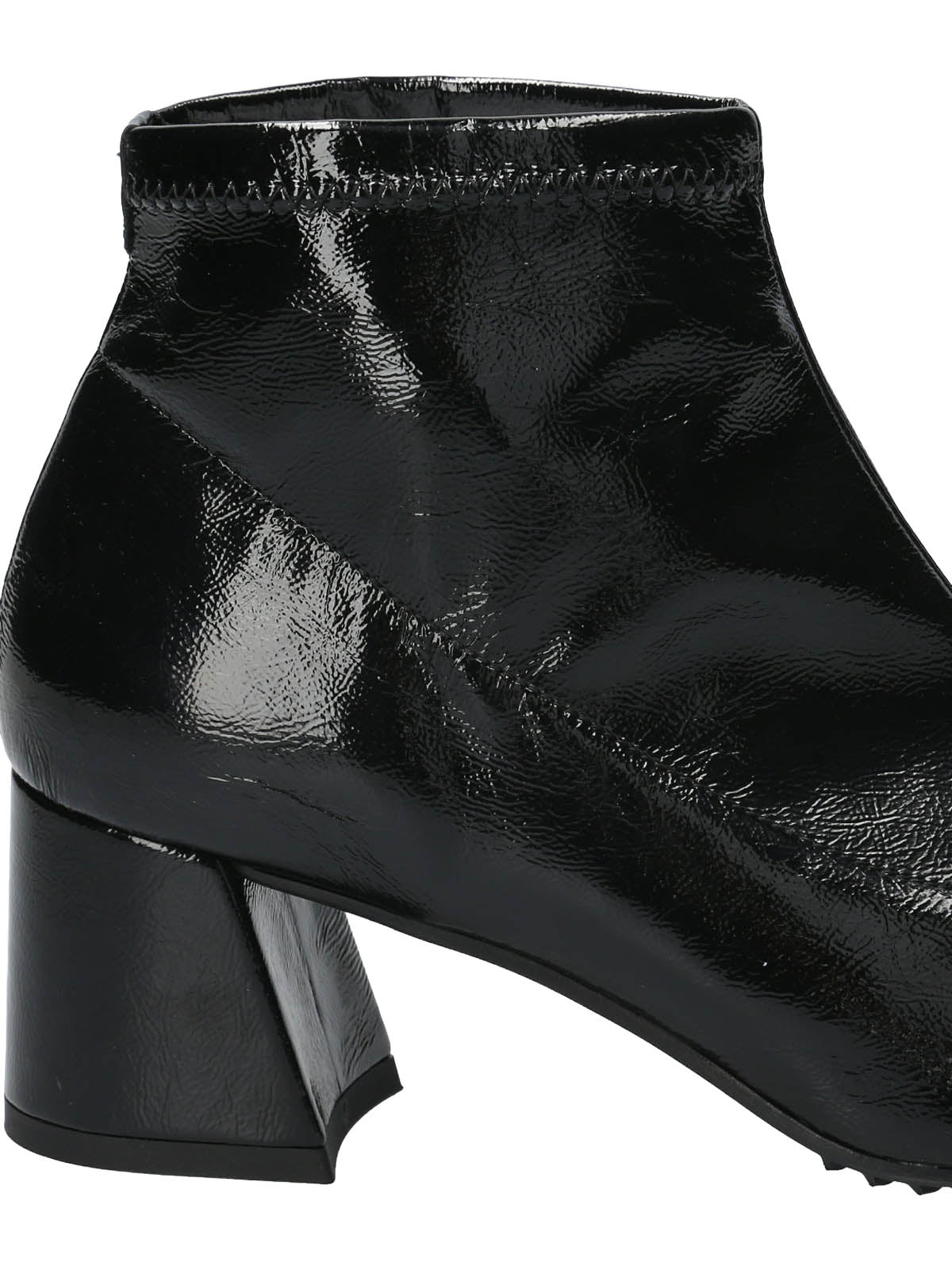 Botin Brunate Cuero Mujer Padua Negro