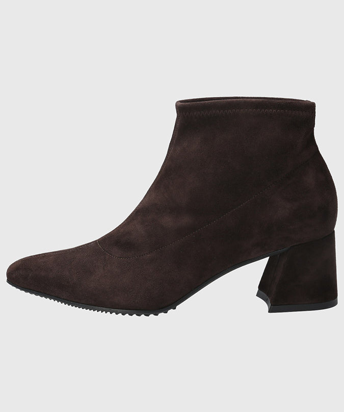 Botin Brunate Cuero Mujer Padua Café-Hush Puppies Chile