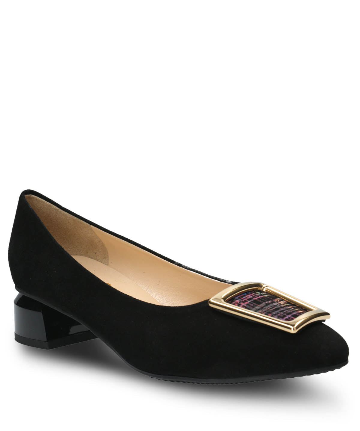 Zapato Brunate Cuero Mujer Senavra Negro