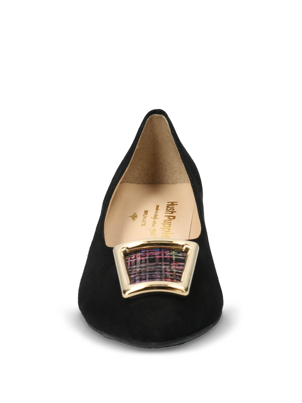 Zapato Brunate Cuero Mujer Senavra Negro