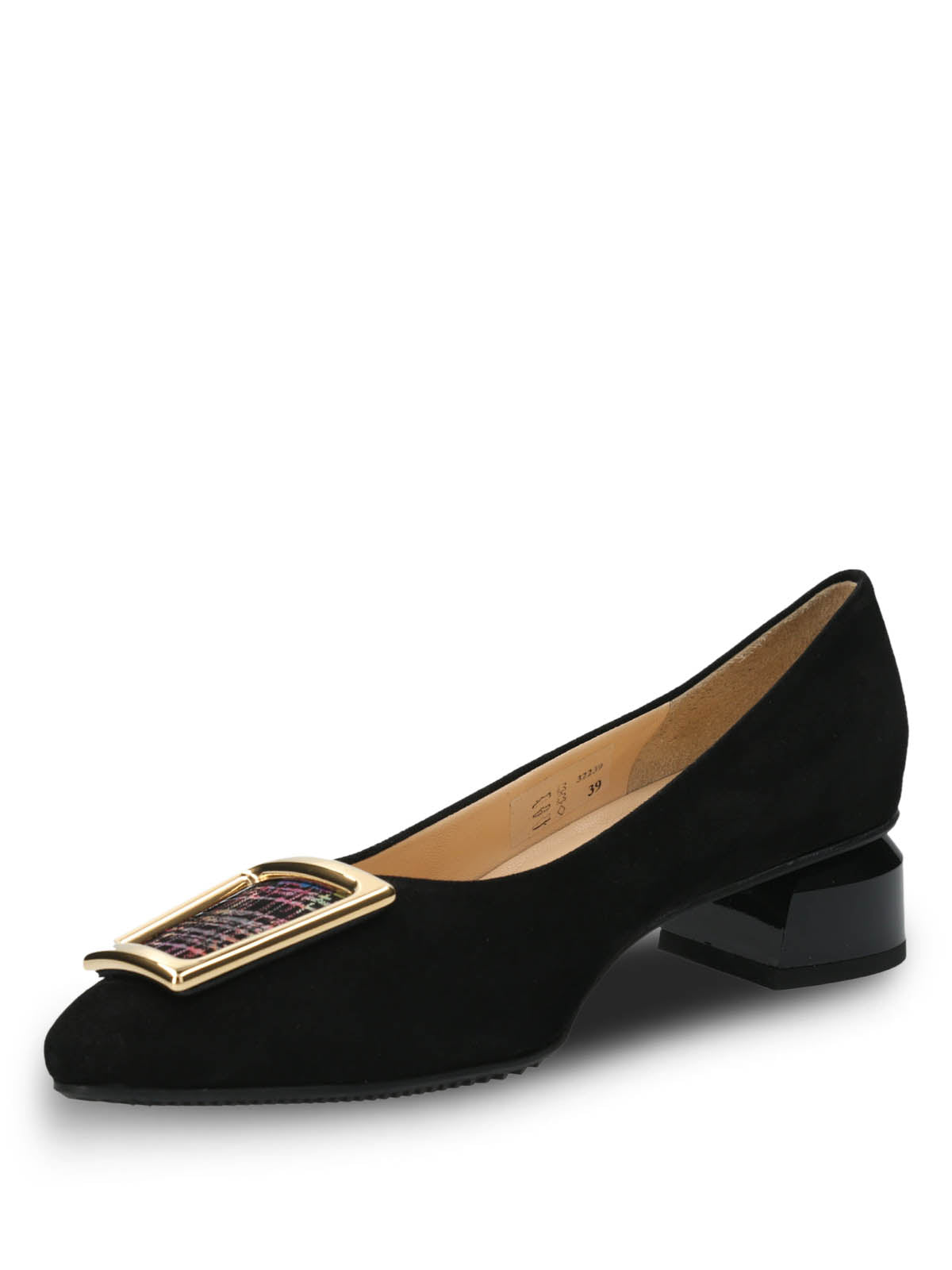 Zapato Brunate Cuero Mujer Senavra Negro