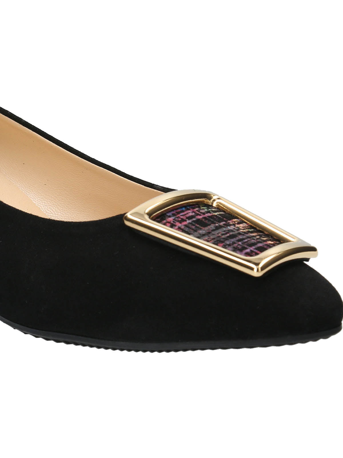 Zapato Brunate Cuero Mujer Senavra Negro