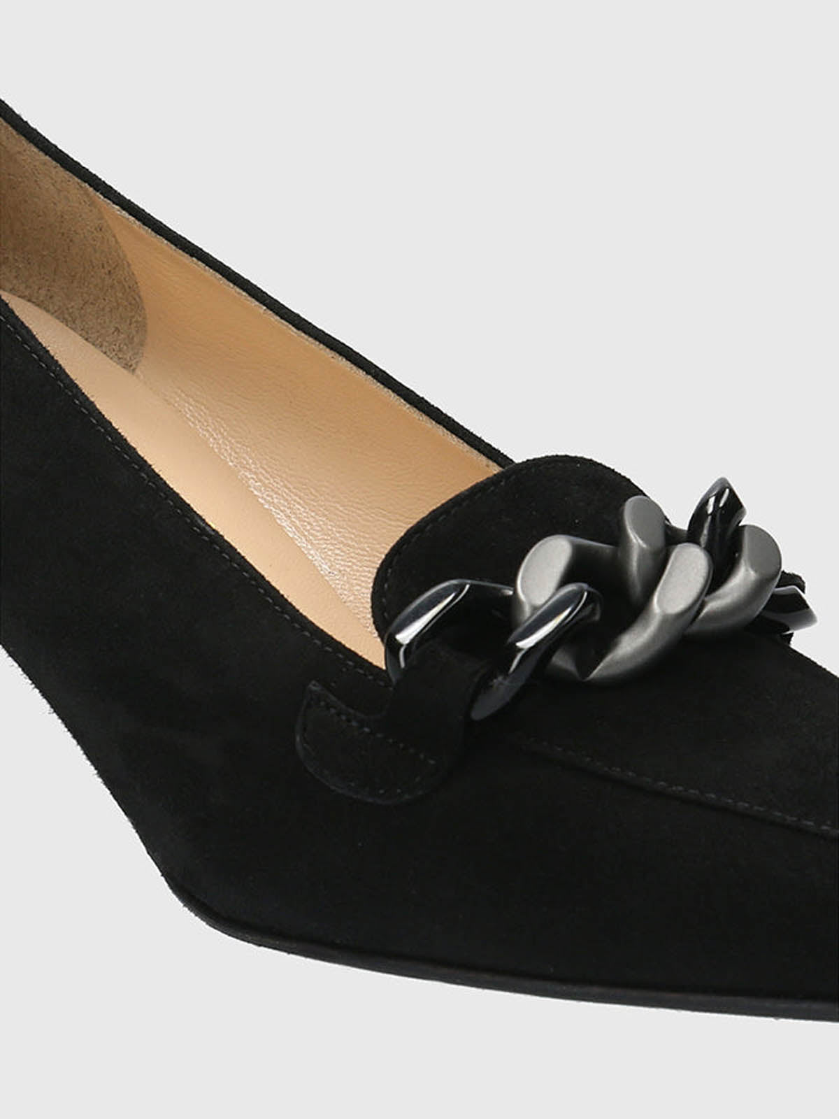 Zapato Brunate Cuero Mujer Valdena Negro