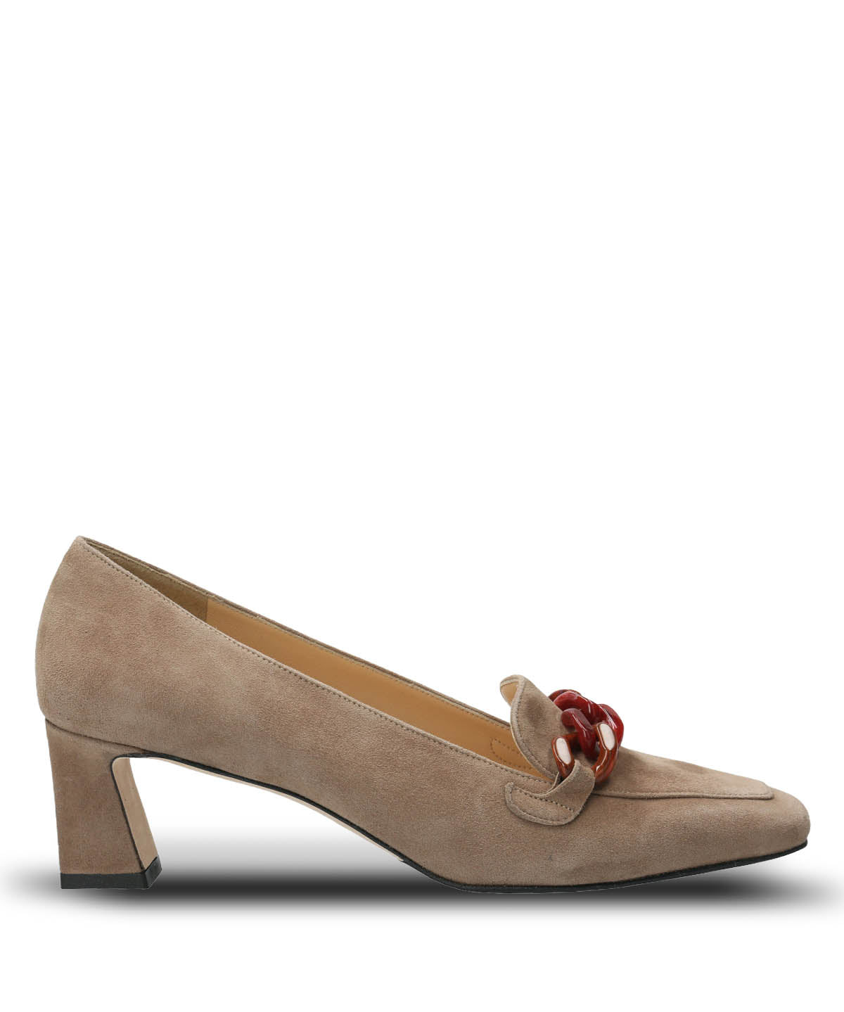 Zapato Brunate Cuero Mujer Valdena Gris