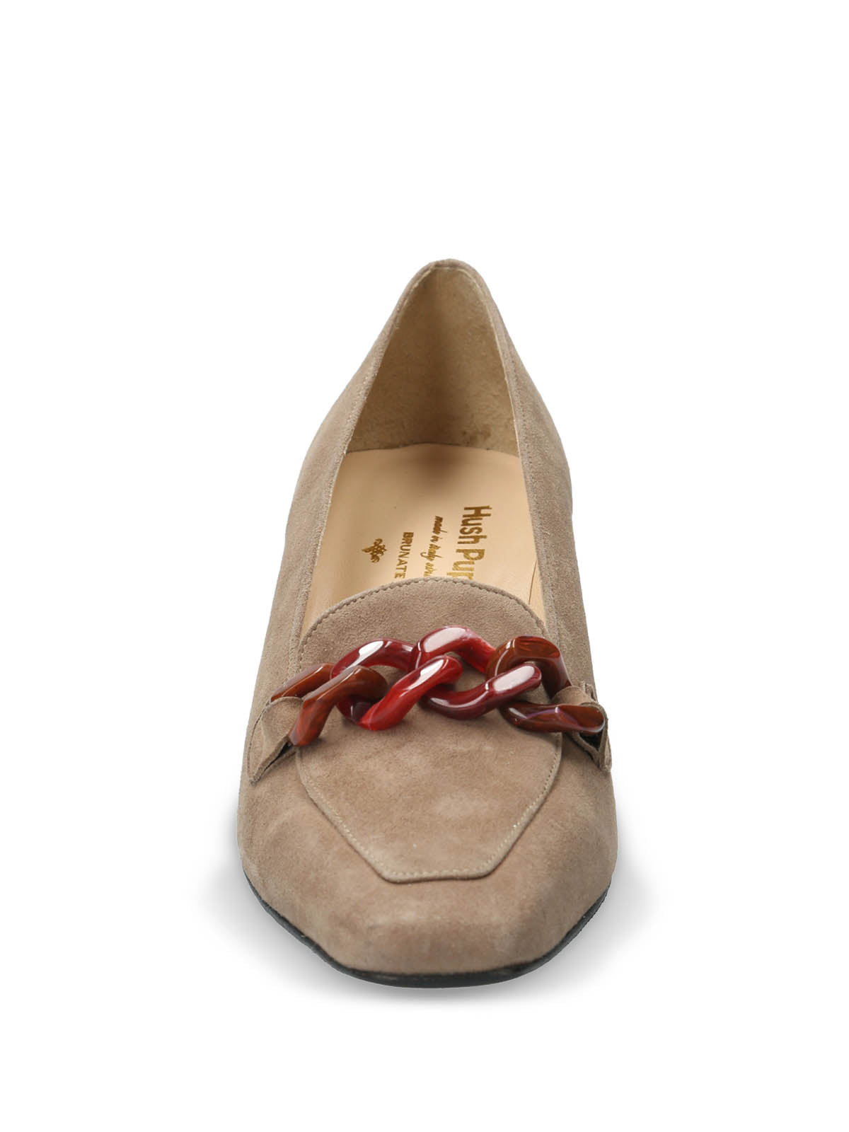 Zapato Brunate Cuero Mujer Valdena Gris