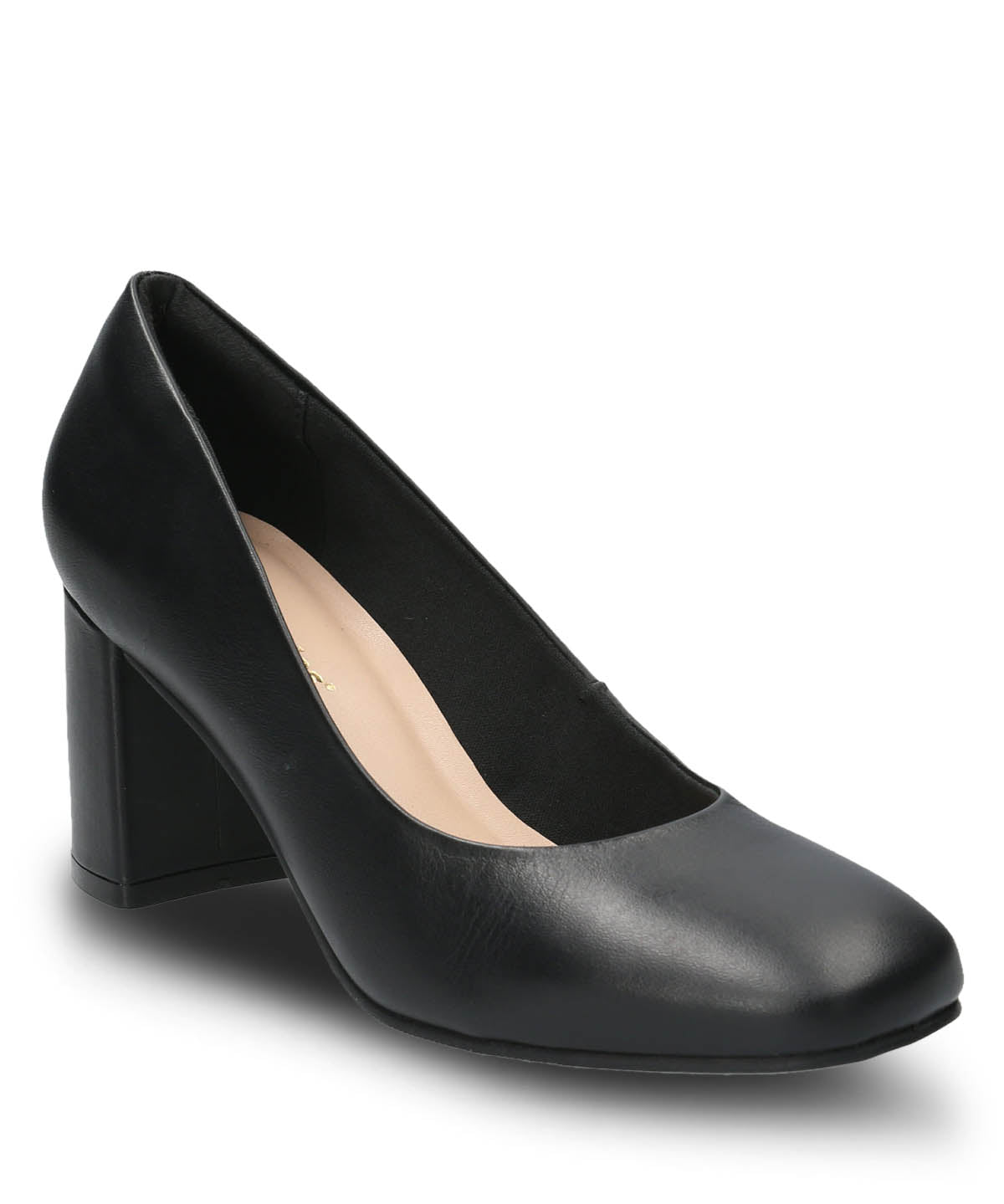 Zapato Cuero Mujer Maddox Negro | Hush Puppies