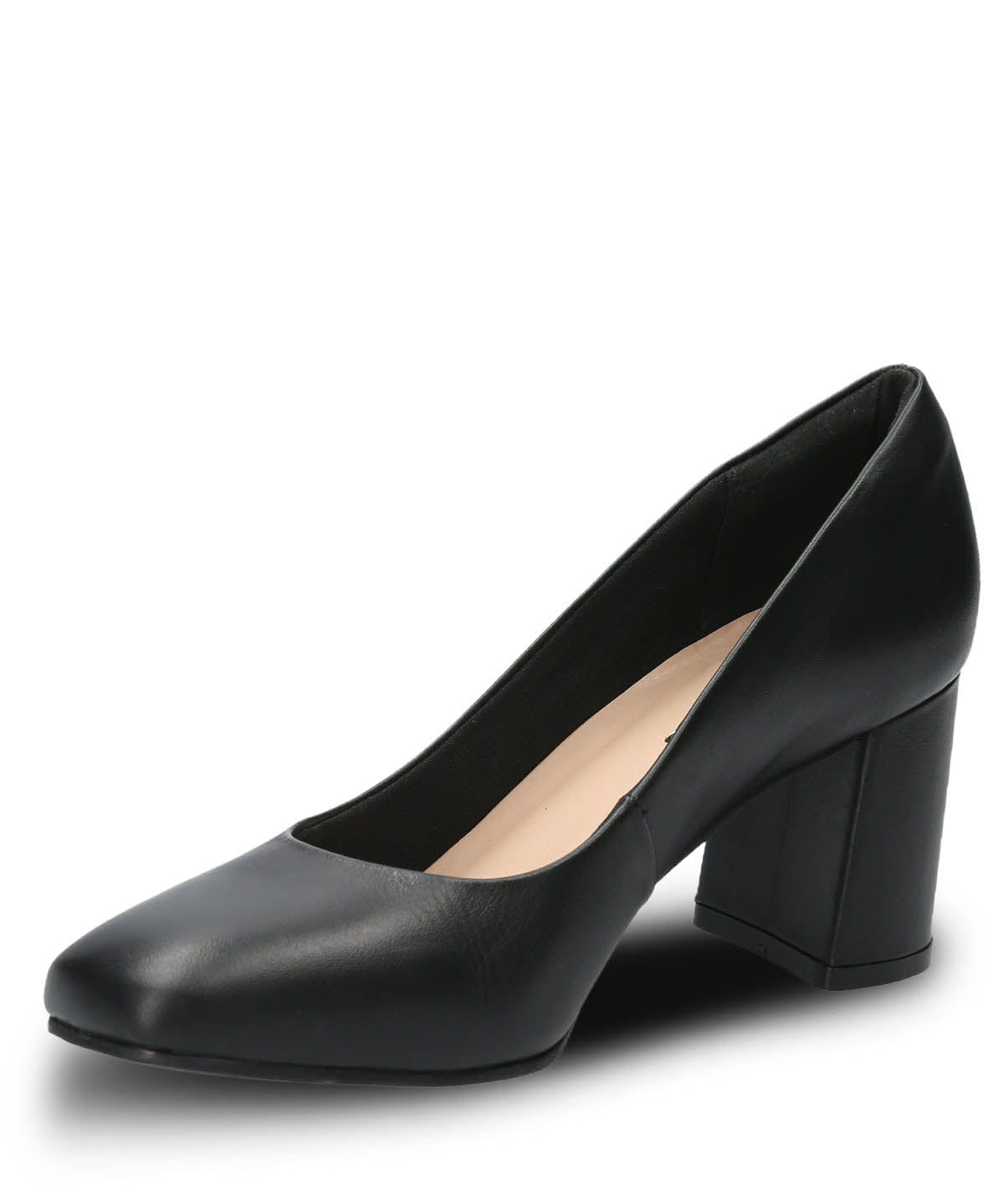 Zapato Cuero Mujer Maddox Negro | Hush Puppies