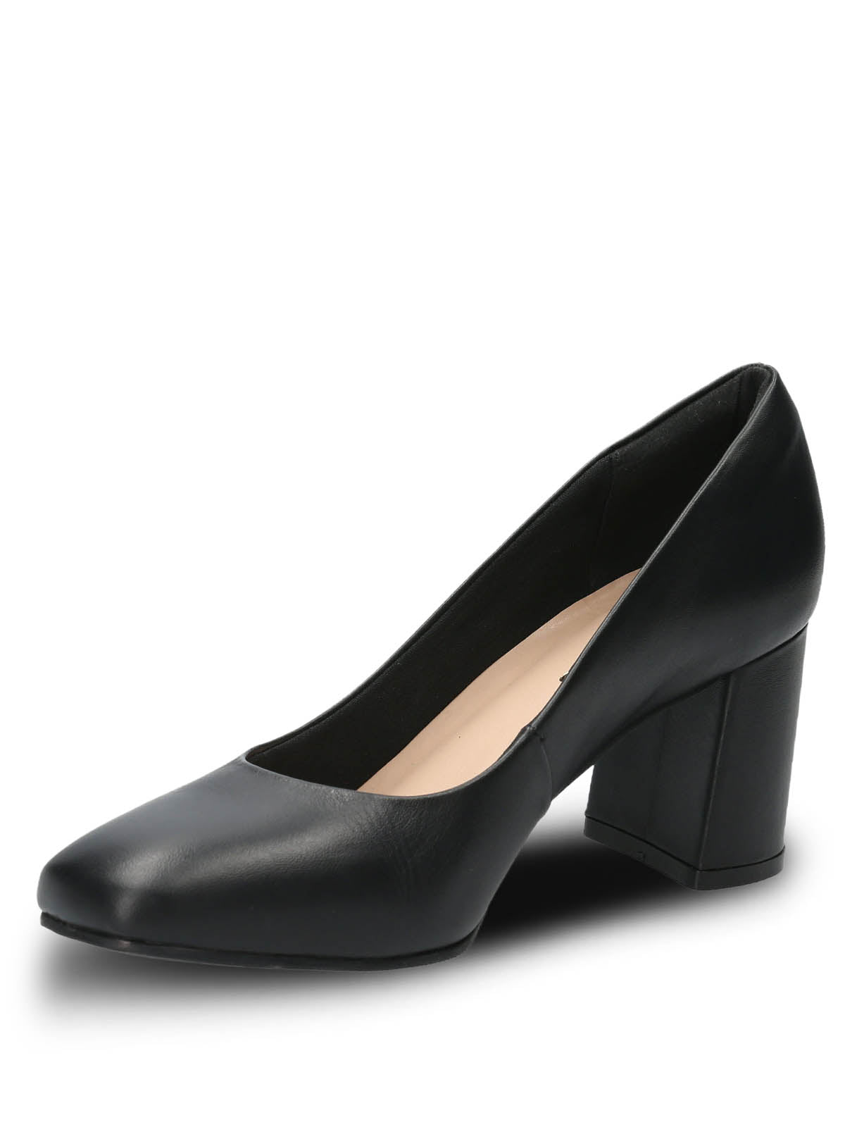 Zapato Cuero Mujer Maddox Negro | Hush Puppies