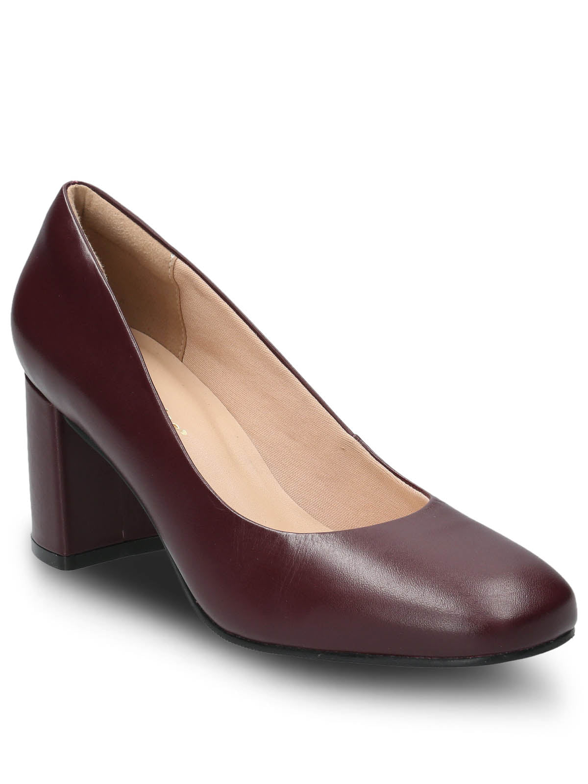 Zapato Cuero Mujer Maddox Rojo