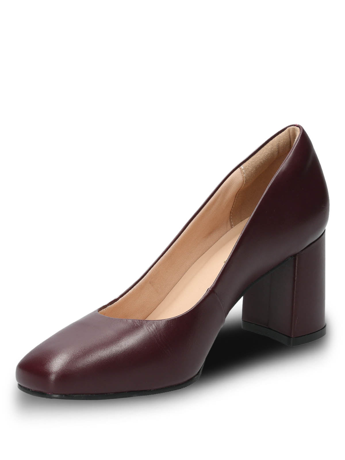 Zapato Cuero Mujer Maddox Rojo