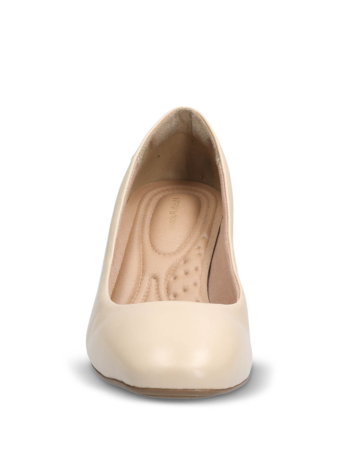 Zapato Cuero Mujer Manson Beige